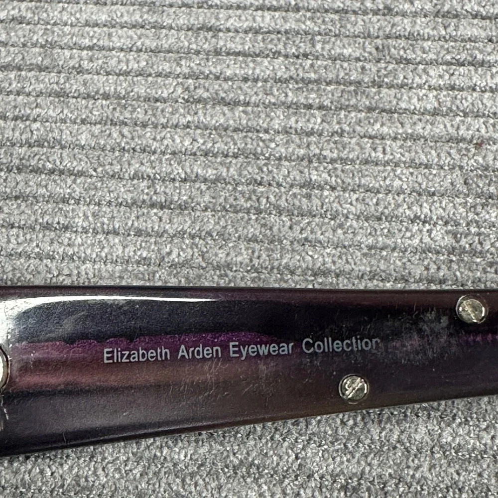 Elizabeth Arden EA5146 Plum‎ Purple Rectangular Sunglass Women Eyewear 59-18-135